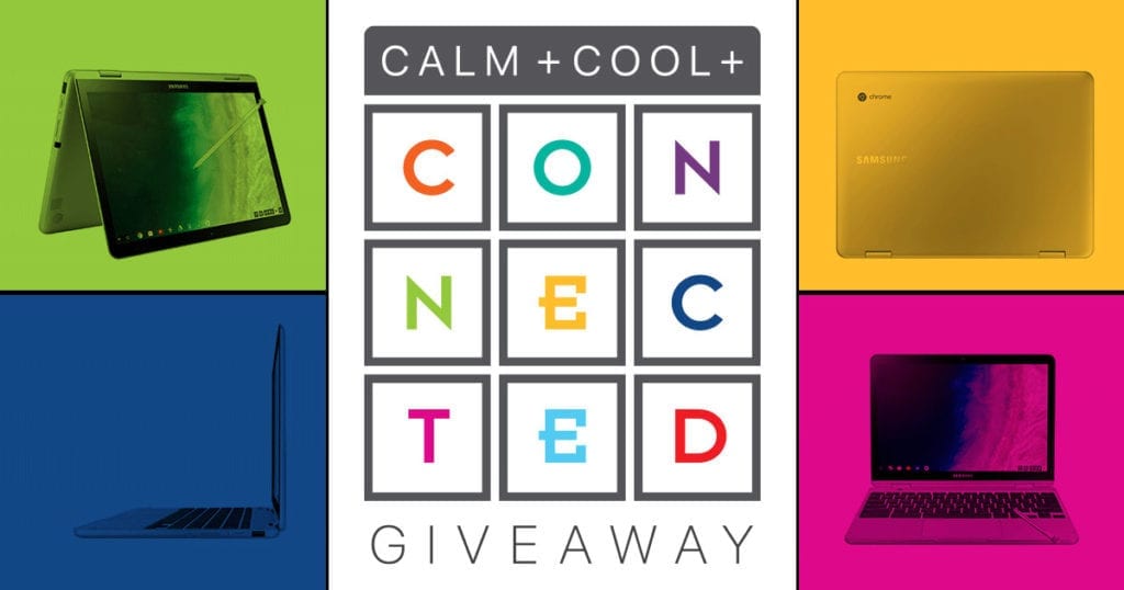 Calm Cool Connected Giveaway New Laptop In Color Blocks to Win a Prize