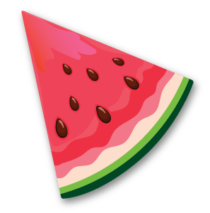 Watermelon slice