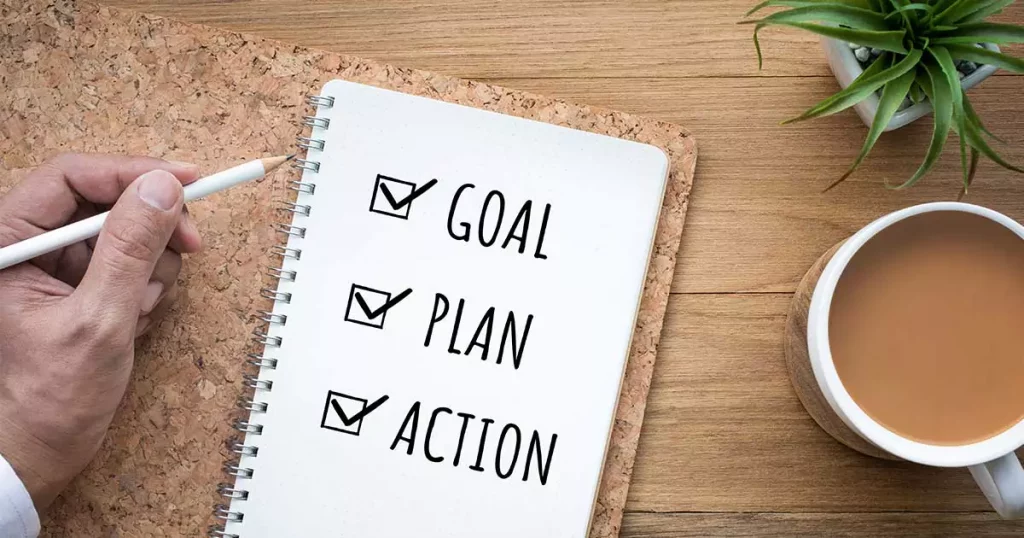 How to Start a Side Business CheckList Coffee and Small Plant