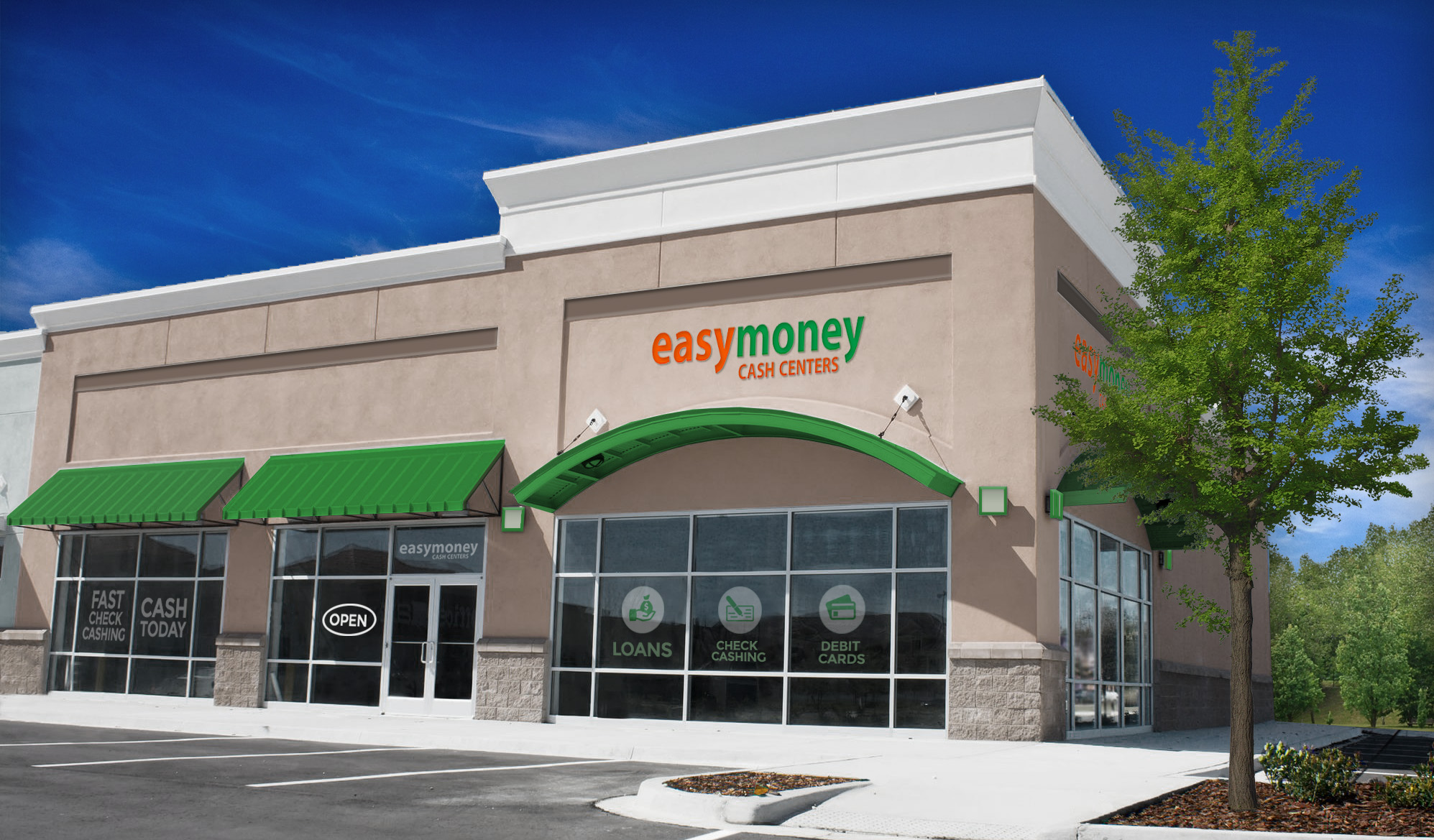 Image related with Check Into Cash Welcomes EasyMoney